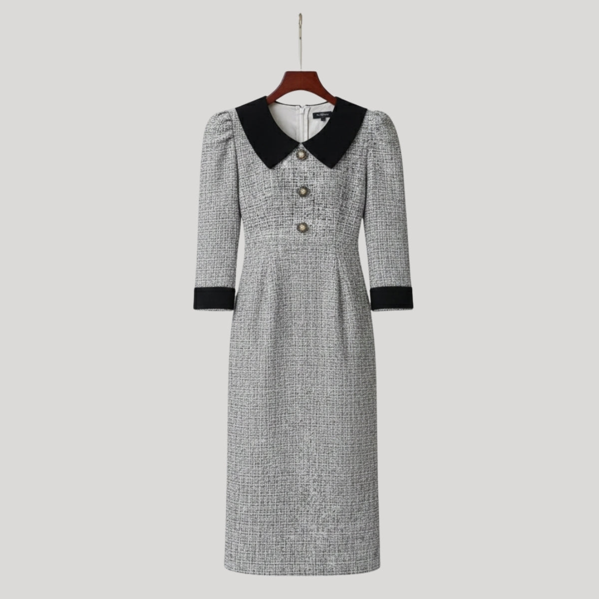 Classic Women's Winter Dress – Soft Fabric & Seasonal Style | WWD-10