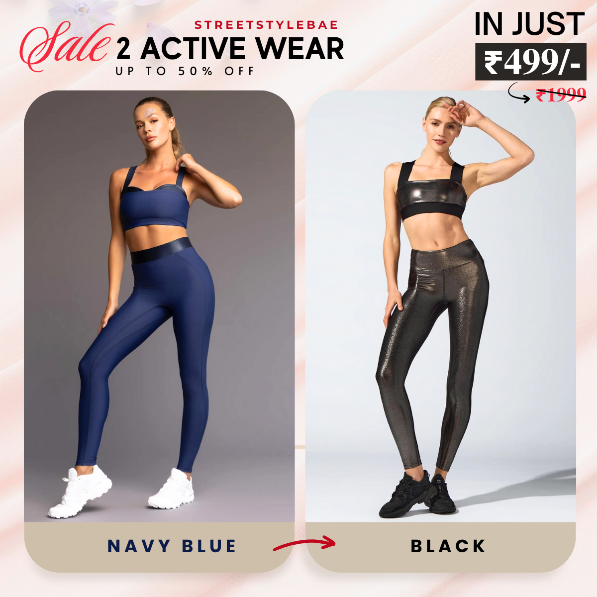 Women’s Activewear Combo - Sports Bra & Leggings Set for Ultimate Comfort| WA-08