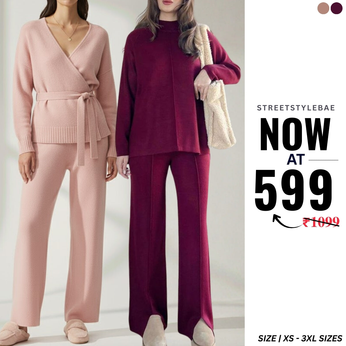 Warmth Combo Pack Cozy-Chic Winter Co-ord Sets | WCCS-03
