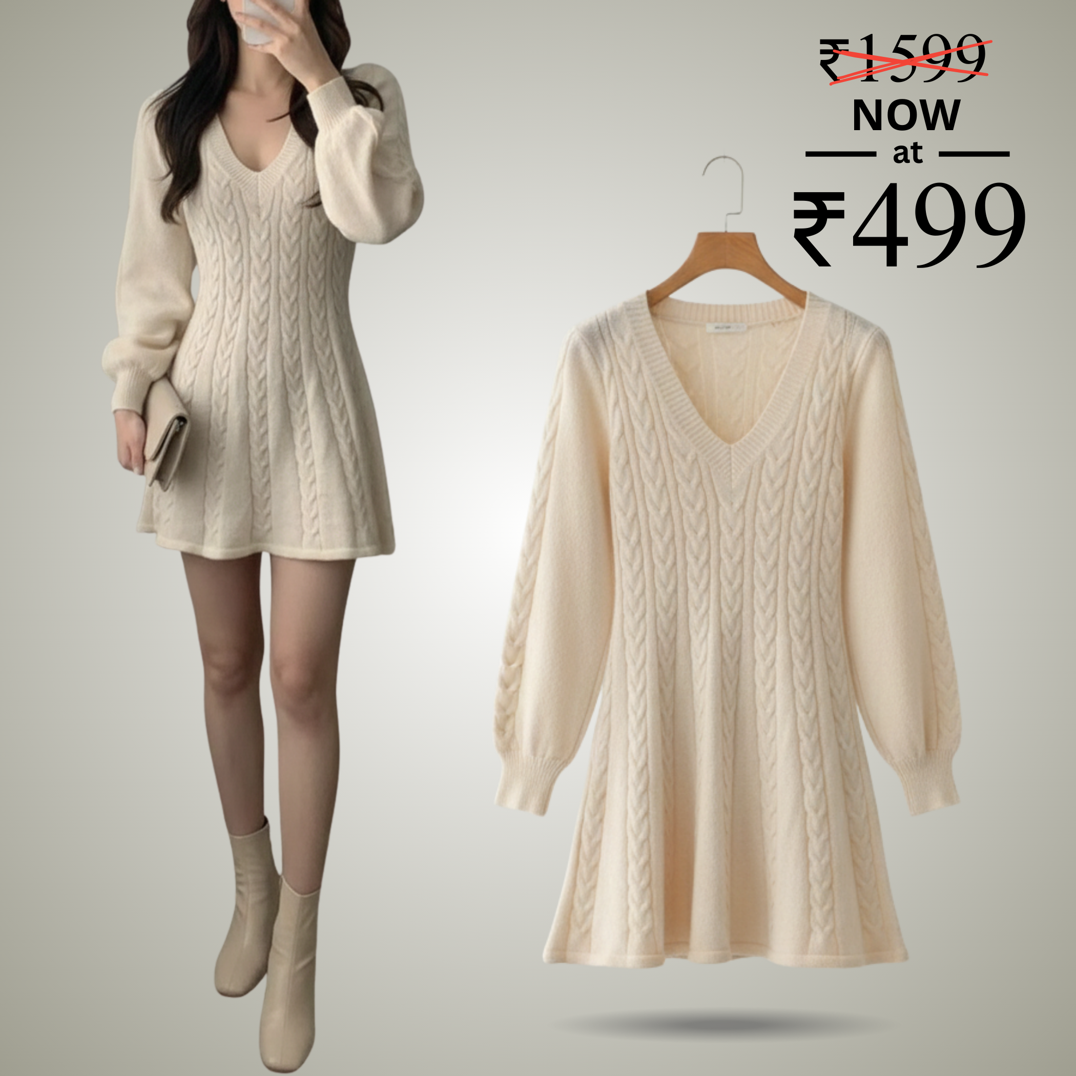 The Cozy Winter Dress - WDC06