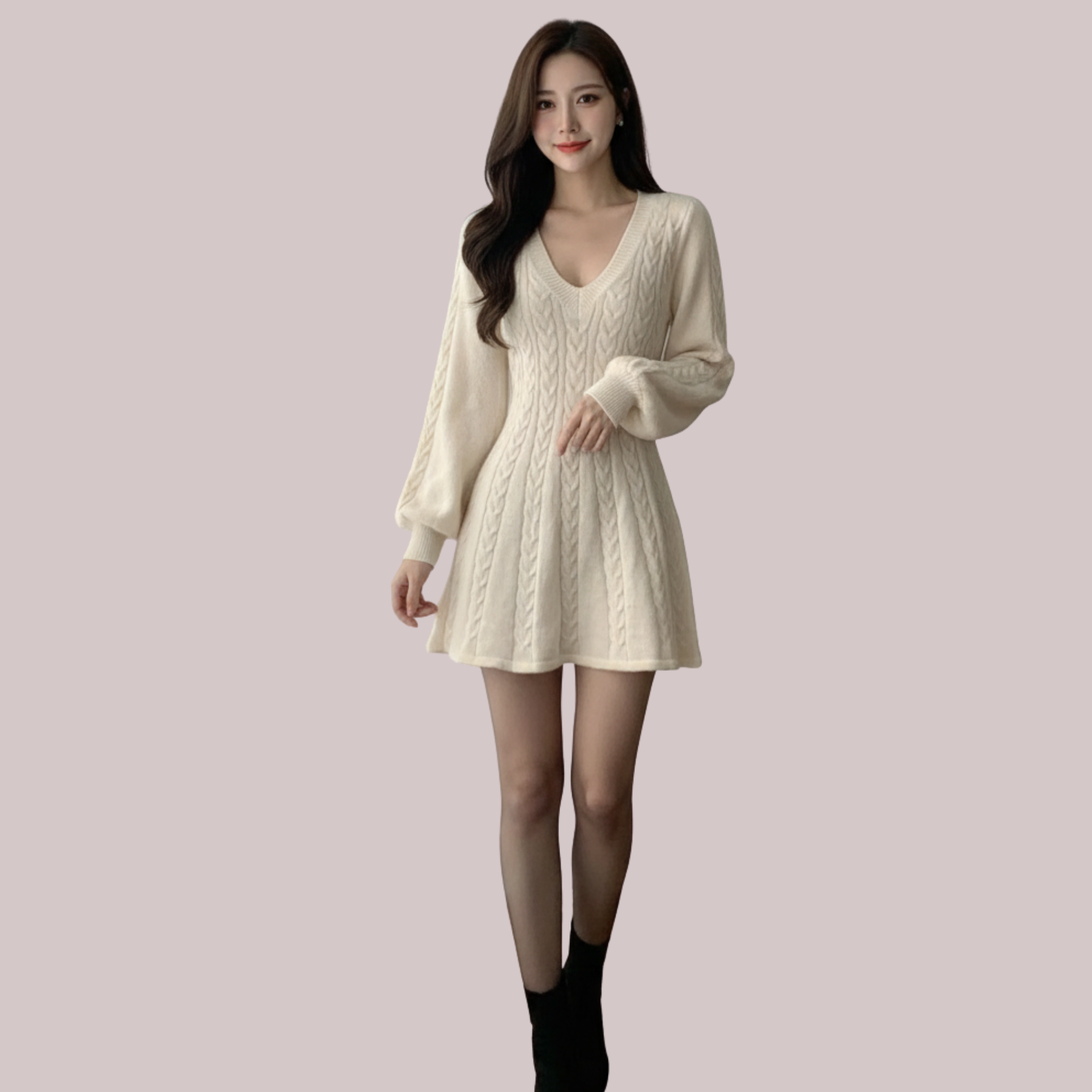 The Cozy Winter Dress - WDC06