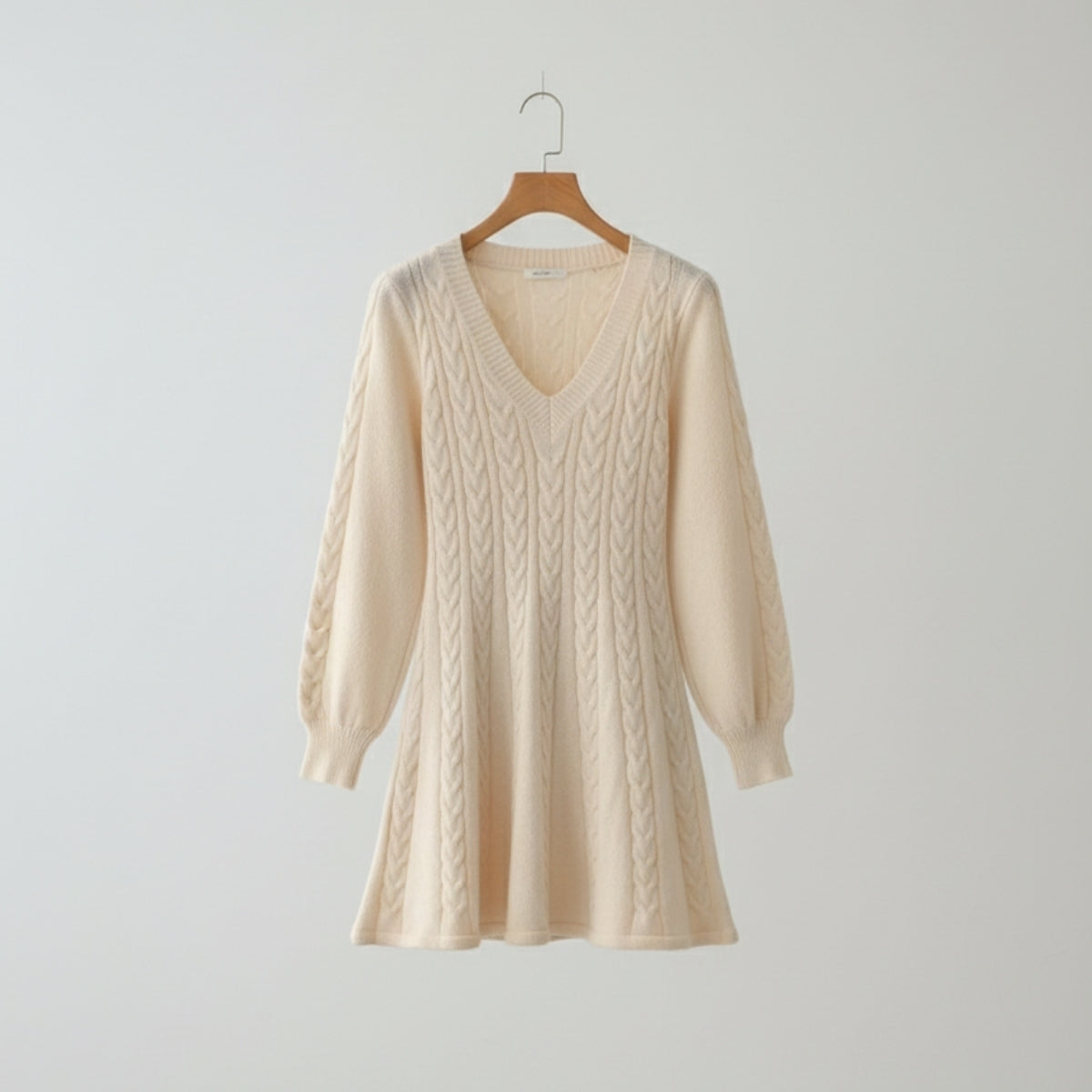 Classic Women's Winter Dress – Soft Fabric & Seasonal Style | WWD-06