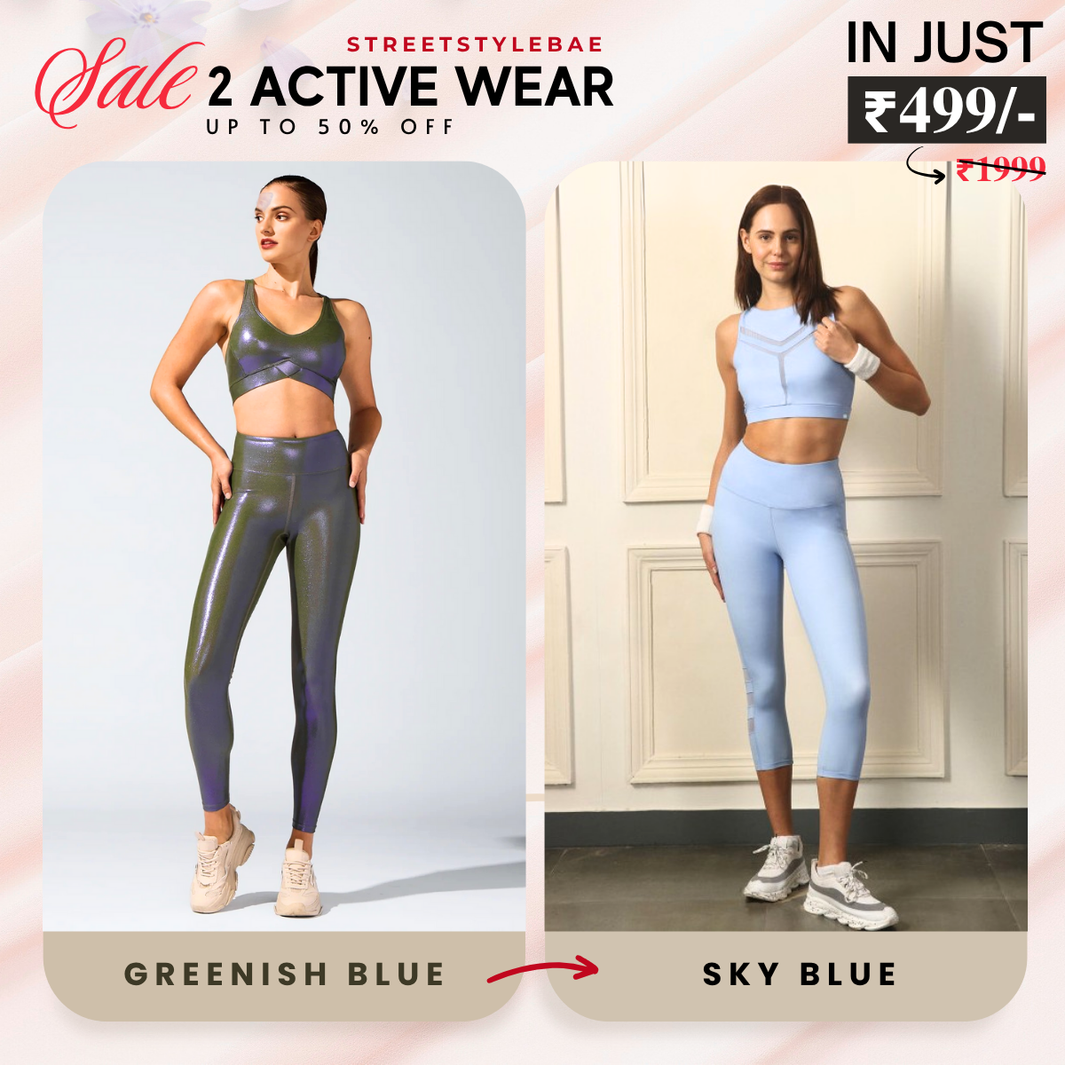 Women’s Activewear Combo - Sports Bra & Leggings Set for Ultimate Comfort| WA-09