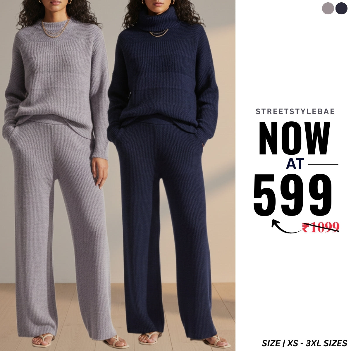 Warmth Combo Pack Cozy-Chic Winter Co-ord Sets | WCCS-05